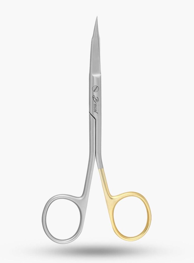 Goldman-Fox Superior Cut Or Curved Scissors 130mm