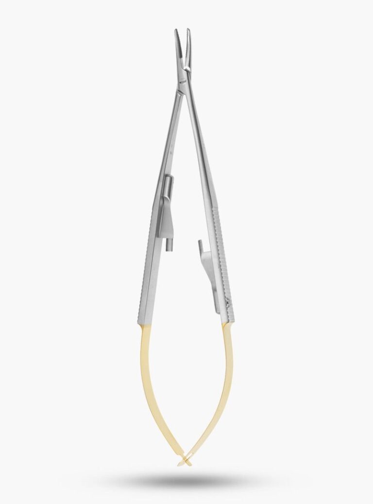 Castroviejo Needle Holder Curved 140mm TC