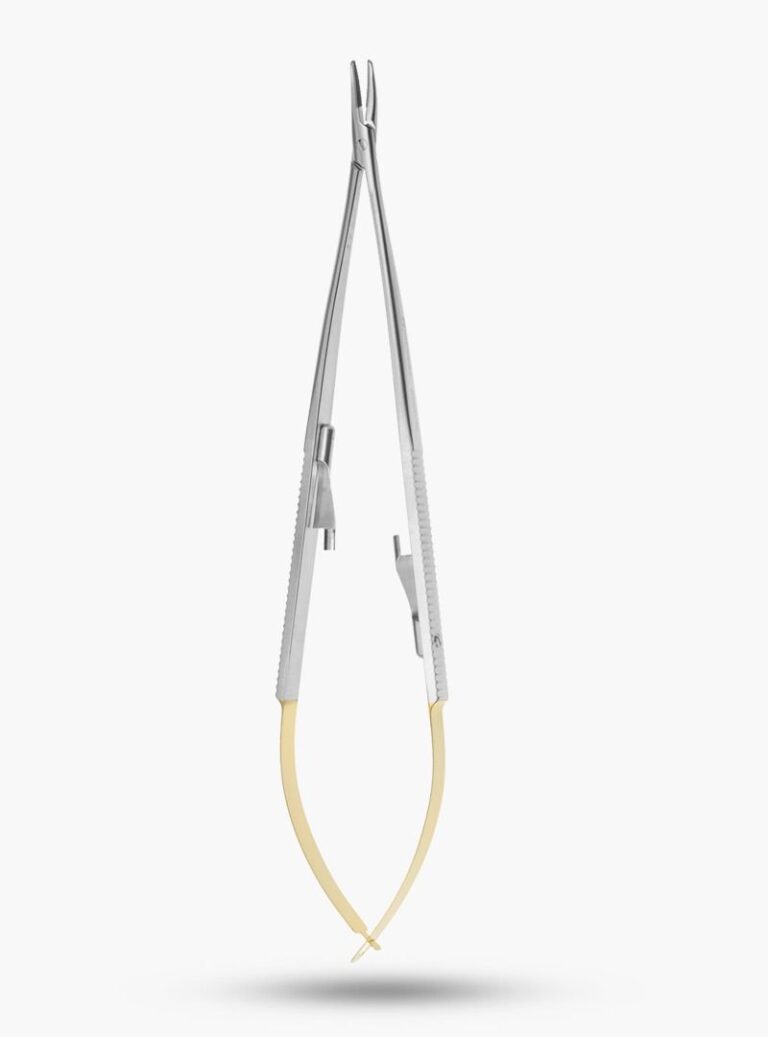 Castroviejo Needle Holder Curved 180mm TC